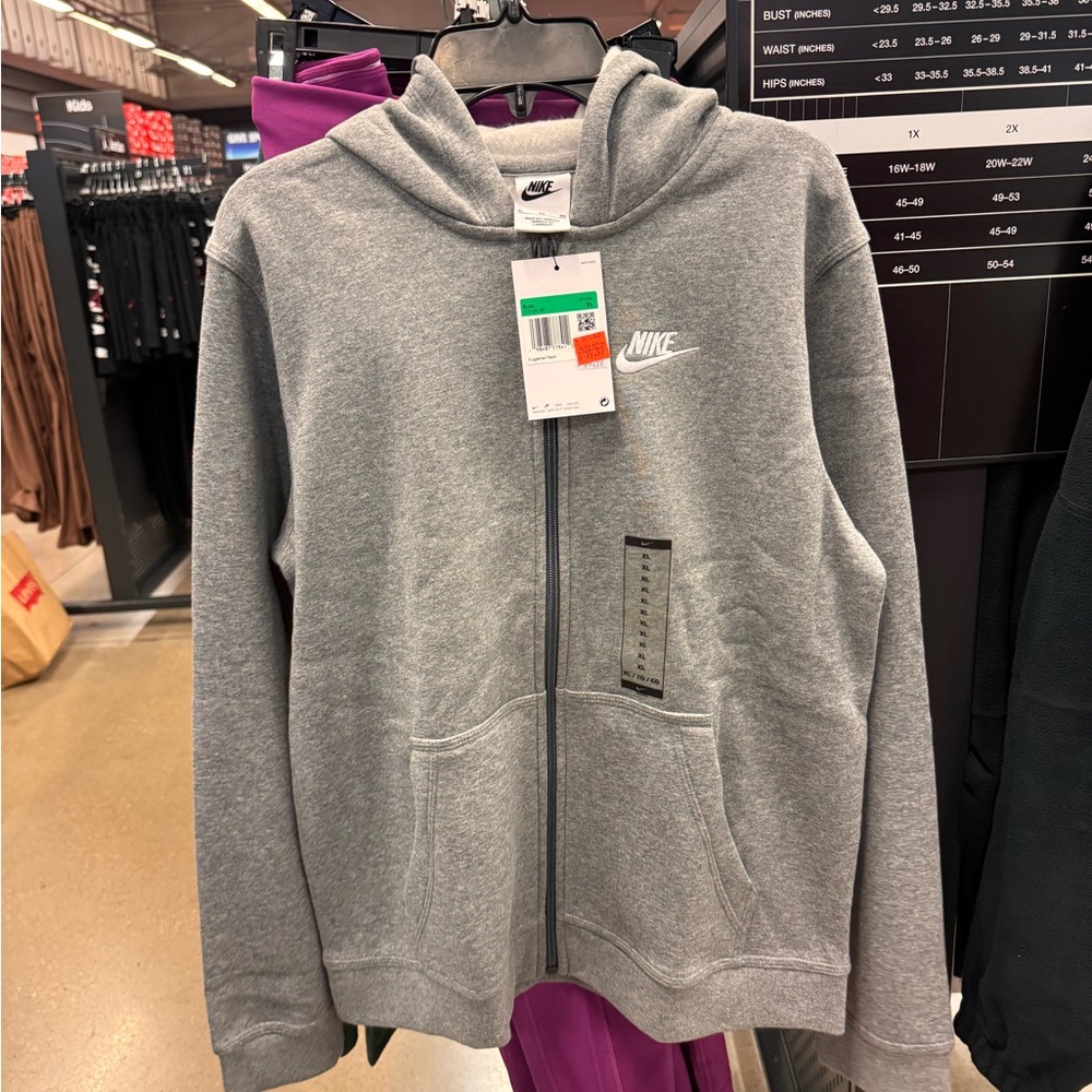 Nike Gray Kids' Hoodie